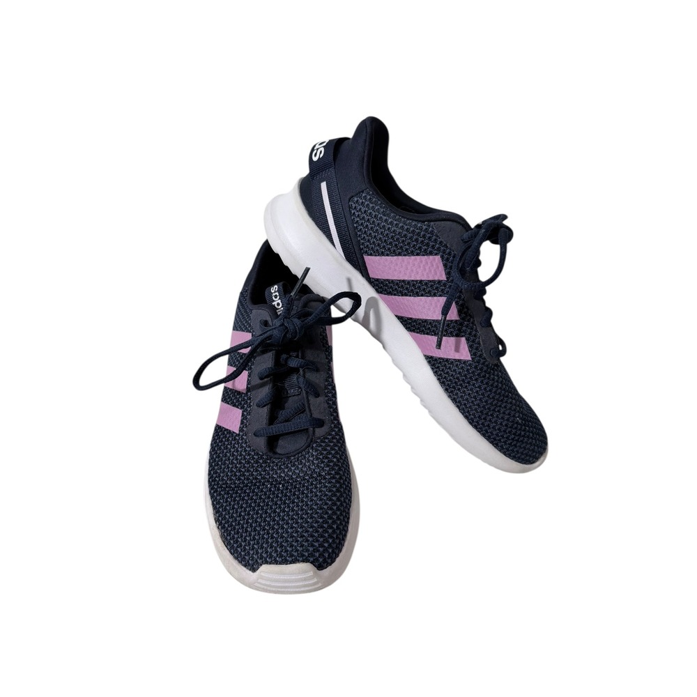 Athletic Adidas Cloudfoam Sneaker Navy Pink 4 FX7273 Mesh Running Gym Shoes